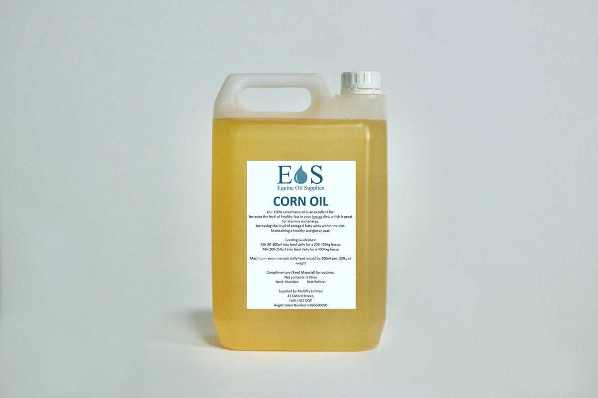 Corn / Maize Oil Equine Oil Supplies